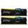 Pamięć RAM Kingston FURY 128GB (2x64GB) 5600 CL36 Beast RGB